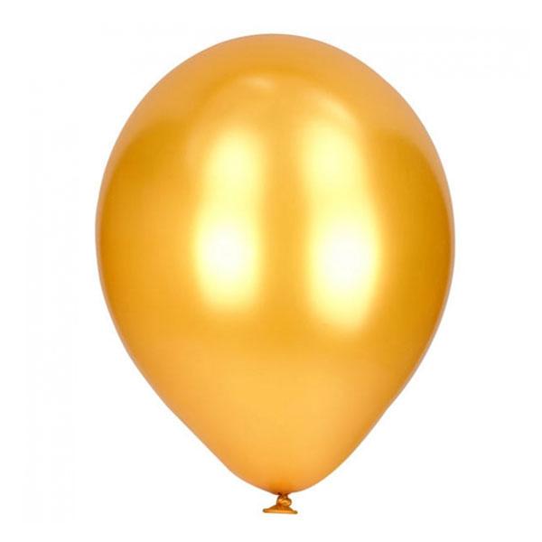 Latex Ballonnen Metallic Goud
