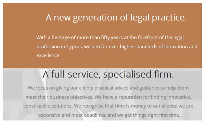 A full-service, specialised firm