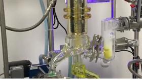 Laboratorium moleculaire distillatie