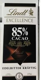 Lindt Excellence Chocolate 78% & 85%